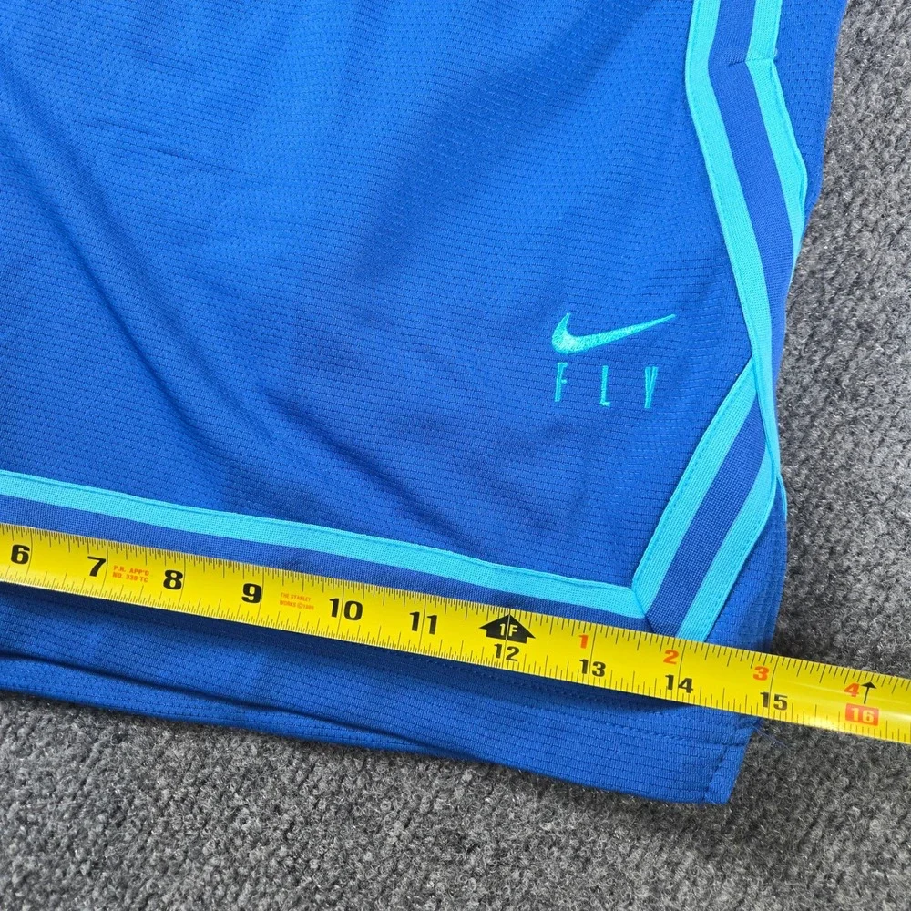 Nike Fly Crossover Basketball Shorts Womens XL Blue New Dri-FIT